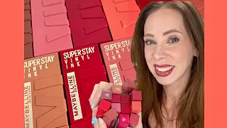 NEW Super stay Lip Vinyls from Maybelline