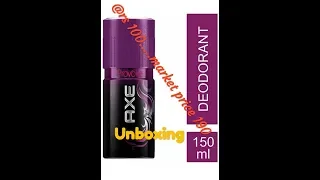 Axe Provoke deodorant unboxing