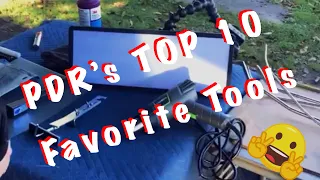 TOP 10 PDR TOOLS 🛠 I personally use😎and their names!!#pdrtools #pdrdentpro #toolreview #topten