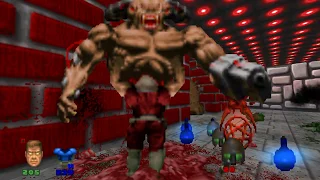 Brutal Doom 2 Level 32: Grosse (Full 100%)