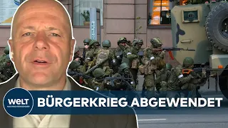 PUTIN KRIEGT DIE KURVE: Der unglaubliche Coup der Wagner-Söldner gegen den Kreml | WELT Analyse