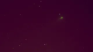 Comet Leonard (C/2021 A1) brief time lapse