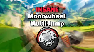 ⭐200IQ Monowheel Multi Jump ⭐ - Hill Climb Racing 2