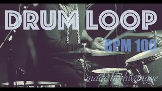 Drum Loop / Drum Beat / BPM 100 / swing funk