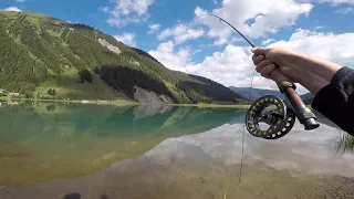 MONSTER-ÄSCHEN im Bergsee! Angeln in Österreich