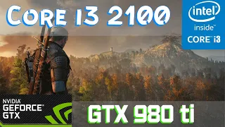 Witcher 3 | Intel Core i3 2100 | High settings 1080p performance FPS test | ruseng