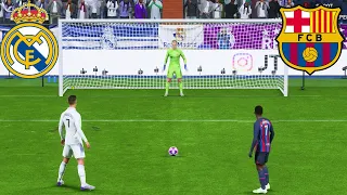 FIFA 23 ! REAL MADRID VS BARCELONA I PENALTY SHOOTOUT ! PC NEXT GEN 4K