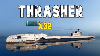 World of WarShips Thrasher - 1 Kills 185K Damage