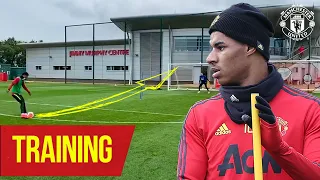 Training | Shooting 101 with Marcus Rashford and Co 🎯| Manchester United