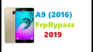 Frp Bypass Samsung A9 (2016)&A9pro Without Pc.