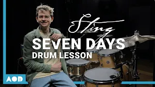 Seven Days By Sting On Drums - Learn To Play Colaiuta's Grooves | Drum Lesson By Chris Hoffmann