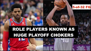 7 Active NBA Role Players Known As “Notorious Playoff Chokers"