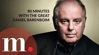 80 minutes with the great Daniel Barenboim