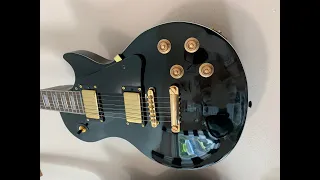 DIY Les Paul Guitar Build (Black&Gold)