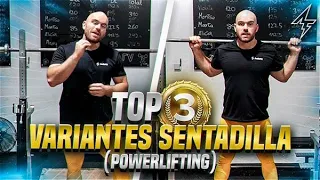 TOP 3 ⭐ Mejores Variantes de SENTADILLA para POWERLIFTING || con Rubén Castro de RV Strength
