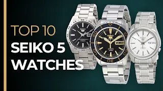 Top 10 SEIKO 5 Watches - The BEST Watches for Under $200