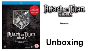 Unboxing: Attack on Titan - Season 1 (Blu-ray) [HD]