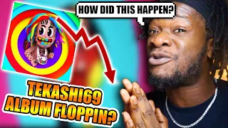 6ix9ine Album FLOPS!? (Album Sales RANT/REACTION)