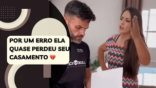 Por um erro ela quase perdeu seu casamento 💔