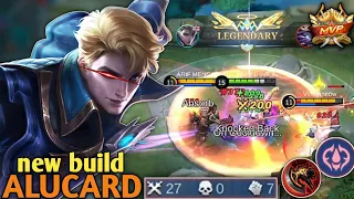 WTF LIFESTEAL+DAMAGE😱!|YOU MUST TRY THIS NEW ALUCARD BUILD !| MLBB