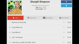 Sturgill Simpson - Living The Dream (Acoustic)