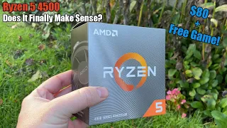 The Ryzen 5 4500 - Is AMD's Cheapest 6 Core CPU Finally Worth Buying?