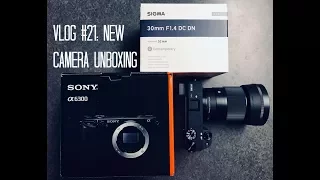 Vlog #21 - Sony a6300 w/ Sigma 30mm f1.4 | Unboxing New Camera