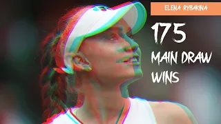 Elena Rybakina | Career Milestone | 175 Main Draw Wins