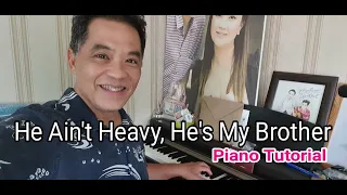 He Ain't Heavy, He's My Brother (piano tutorial)