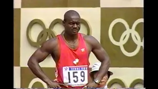 1988 Olympics 100m Semi-Finals Ben Johnson Carl Lewis CBC