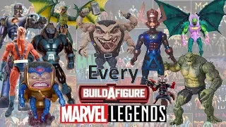 **see newer video** Every Marvel Legends BAF Build-a-Figure Toybiz and Hasbro Comparison List