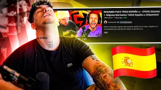 MARKI REACCIONA A 🤣 RESUMEN FNCS TRIOS ESPAÑA 🤣 - Mejores Momentos Twitch España 🇪🇸