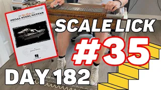 Pedal Steel Everyday - Day 182 - 100 Hot Licks for Pedal Steel Guitar (Lick #35)