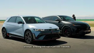 Hyundai Ioniq 5 N Outperforms Lamborghini Urus and Other ICE SUVs