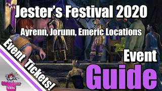 ESO: Jester's Festival Guide 2020 - With Alliance Leader Locations