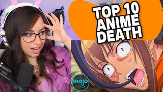 Top 10 Most Disgusting Anime Deaths Of All Time | Bunnymon REACTS