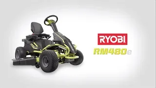 RYOBI: 48V 38" Brushless Ride On Lawn Mower (RM480E) Assembly