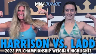 Kayla Harrison, Aspen Ladd Make Weight For 2023 PFL Championship Showcase Bout