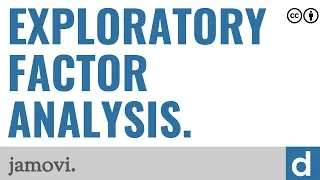 Exploratory factor analysis — jamovi