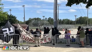 Neo-Nazi protesters target Wisconsin Pride event