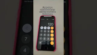 Como utilizar a calculadora para calcular um desconto ou um aumento.