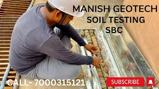 Spt sample collection for soil testing spt ds uds sample| soil investigation | geotech | 7000315121