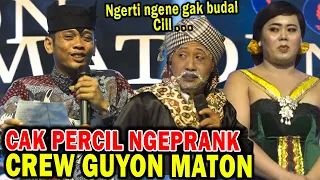 Cak Percil Cs Terbaru Nge-PRANK Crew Guyon Maton Di Pernikahan Adiknya "Sintya & Irawan