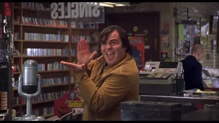 High Fidelity - Monday Morning Mix Tape - Jack Black funny scene (1080p)