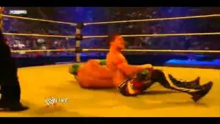 Sin Cara vs Evan Bourne WWE Raw Roulette 6/27/11 - No Countout Match