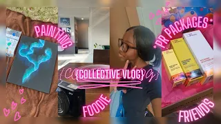 COLLECTIVE VLOG: FRIENDS, FOOD, PAINTING, ETC || ROWSHAYE (Good Molecules)