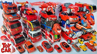 Red Color Transformers Hello Carbot Tobot 50 Vehicle Transformation Robot Car Toys -STOPMOTION FUNNY