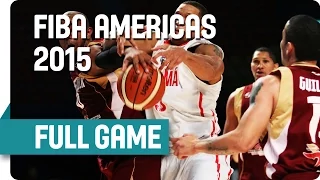 Panama v Venezuela - Group Phase Round 2 - Full Game - 2015 Fiba Americas Championship