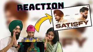 Reaction on SATISFY - Official Music Video | Sidhu Moose Wala | Shooter Kahlon | Punjabi reaction