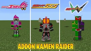 ADDON KAMEN RAIDER (MINECRAFT) 1.20